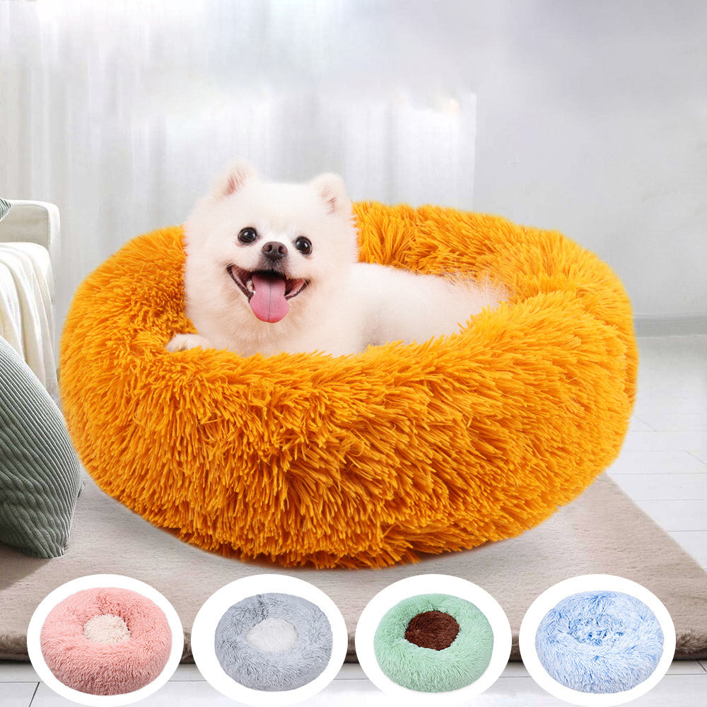 PlushPurr Dog And Cat Bed